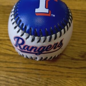 Rangers Blue and White Baseball